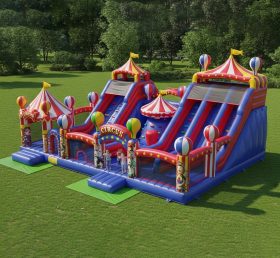 T6-6300 Circus Theme Inflatable Playground