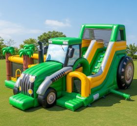 T6-6336 Monster Trucks Theme Inflatable Playground