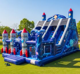 T6-6371 Space Theme Inflatable Playground
