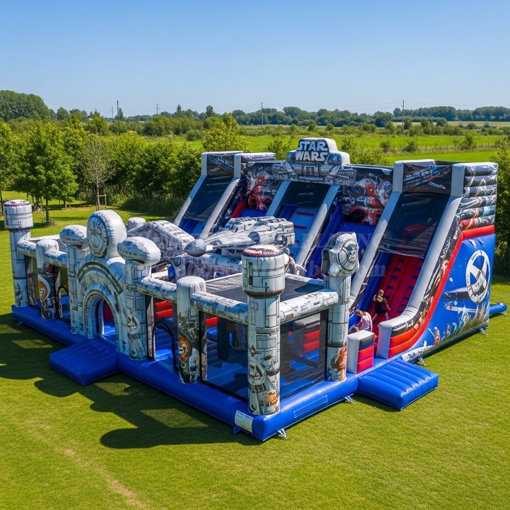 T6-6378 Star Wars Theme Inflatable Playground
