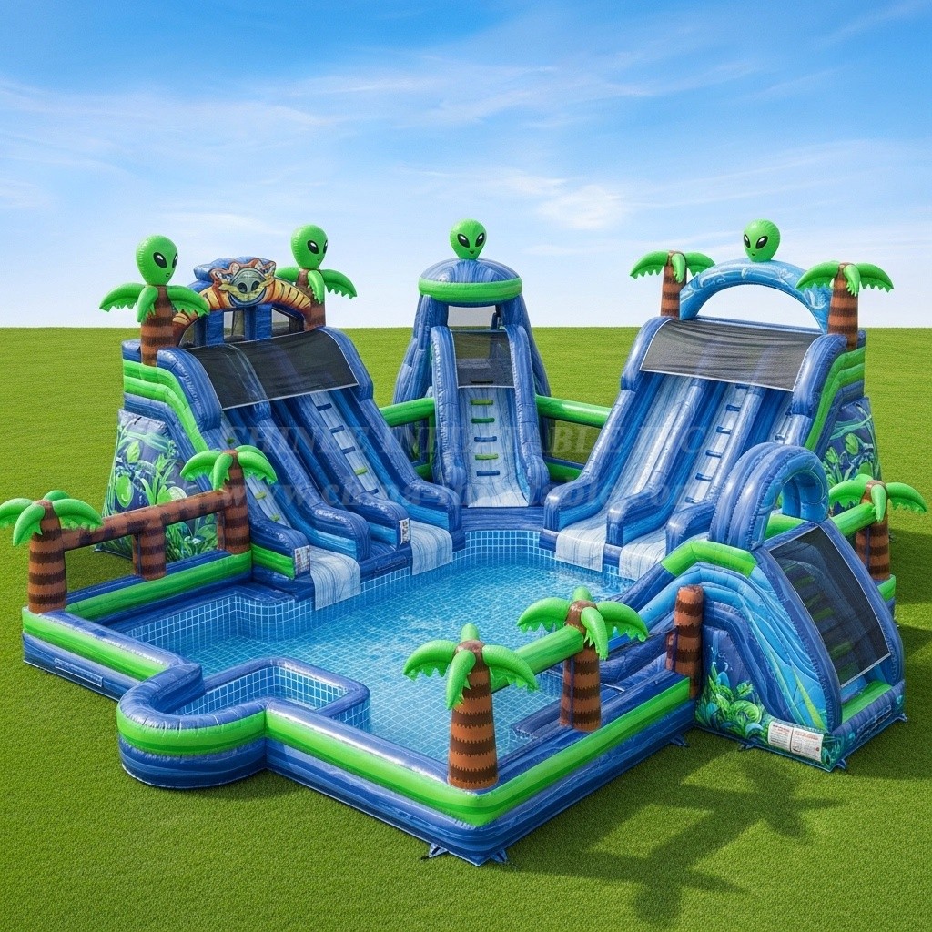 Pool3-225 Alien Theme Pool Water Park