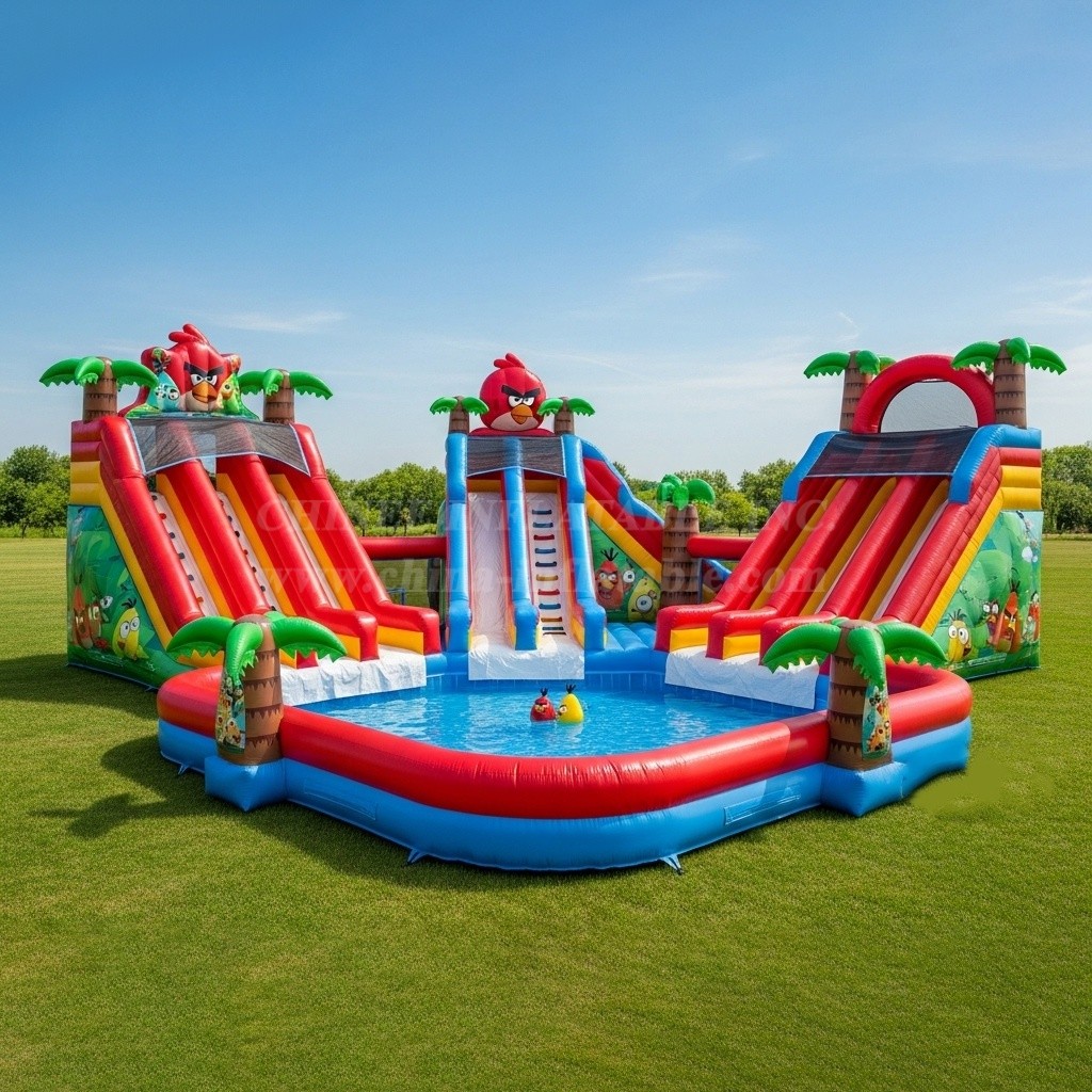 Pool3-229 Angry Birds Theme Pool Water Park