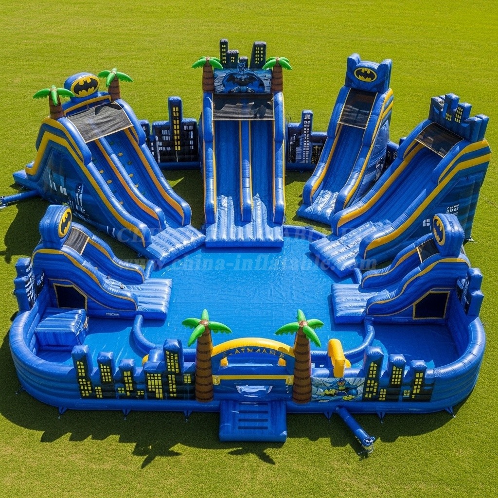 Pool3-233 Batman Theme Pool Water Park