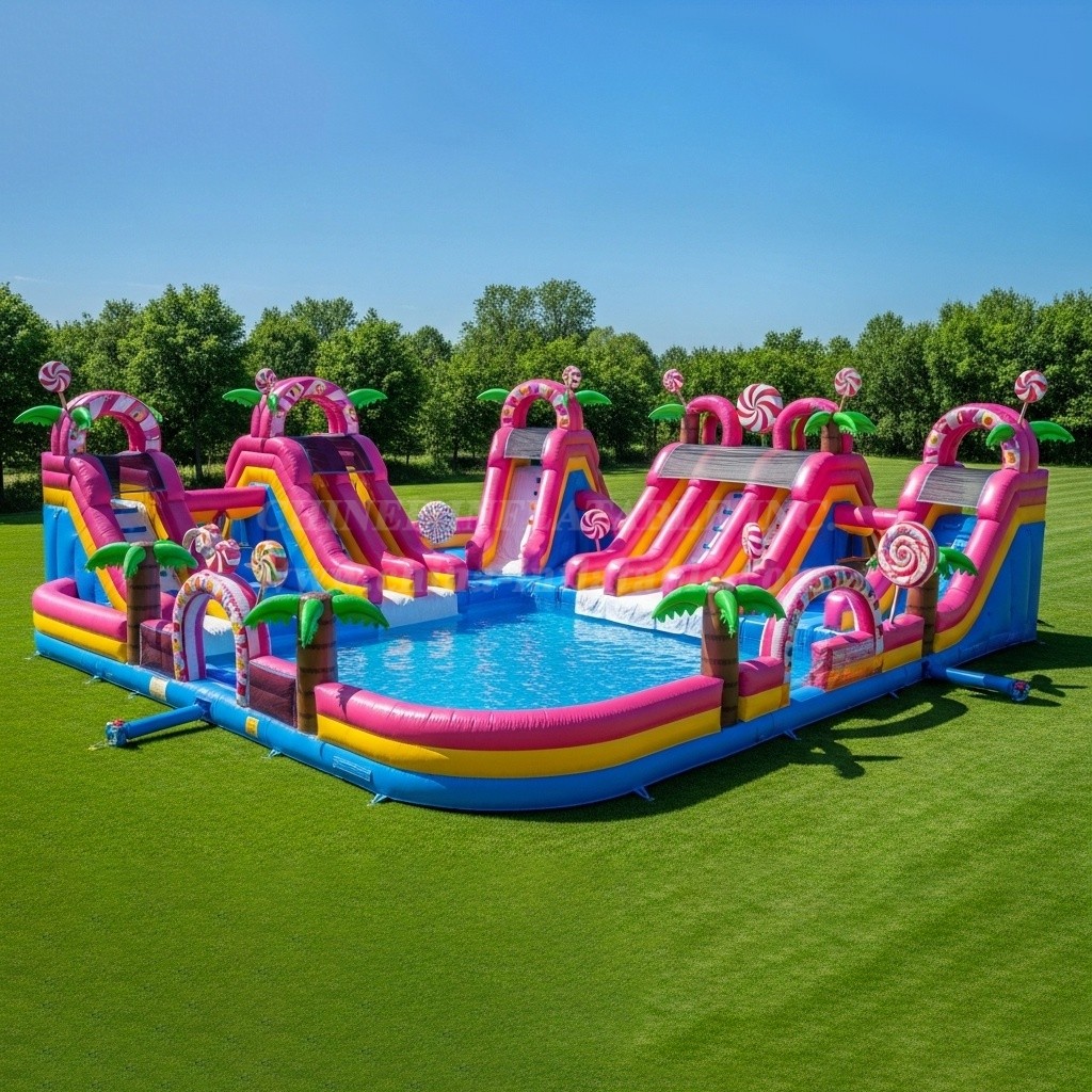 Pool3-242 Candy Theme Pool Water Park