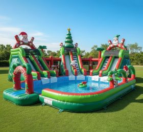 Pool3-245 Christmas Theme Pool Water Park