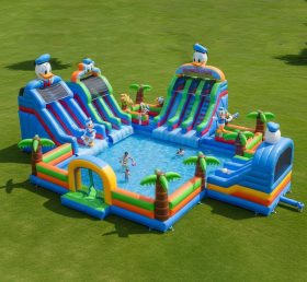 Pool3-262 Donald Duck Theme Pool Water Park