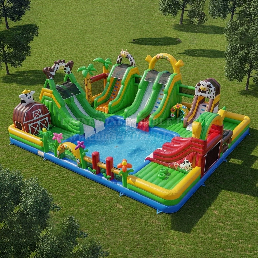 Pool3-278 Farm Theme Pool Water Park
