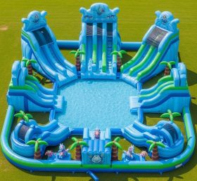 Pool3-310 Mermaid Theme Pool Water Park