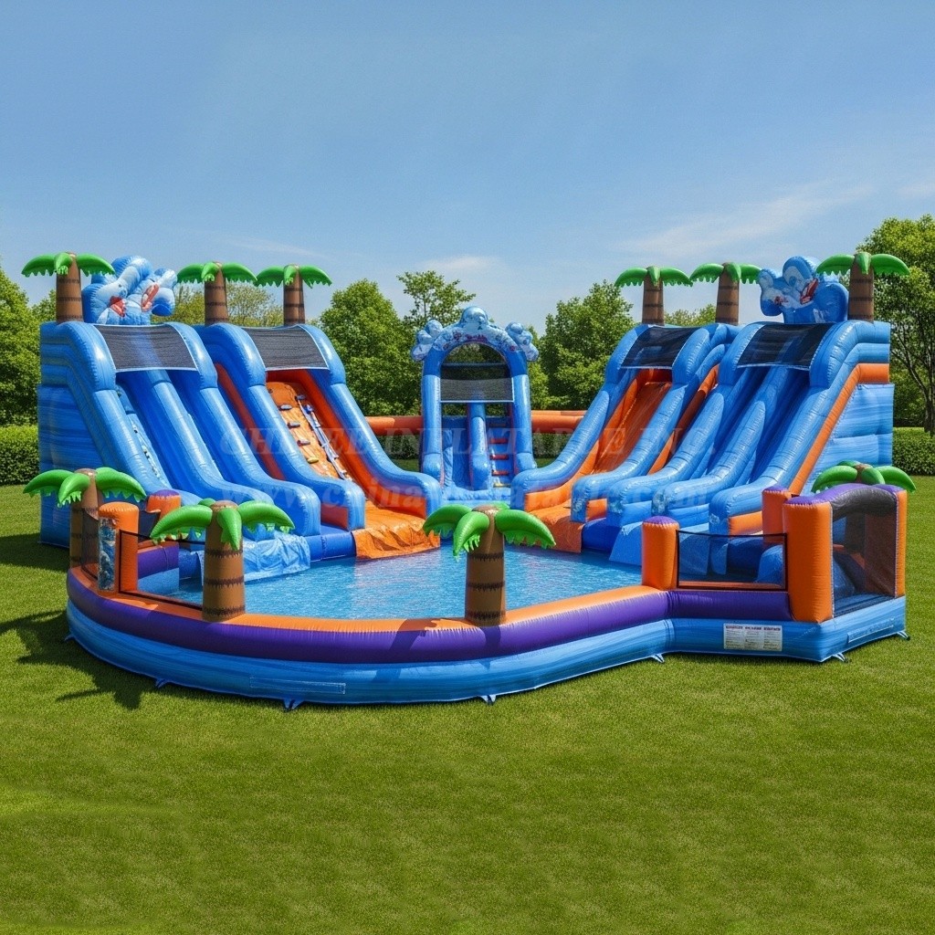 Pool3-335 Ocean Theme Theme Pool Water Park