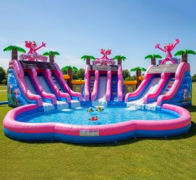 Pool3-345 Pink Panther Theme Pool Water Park
