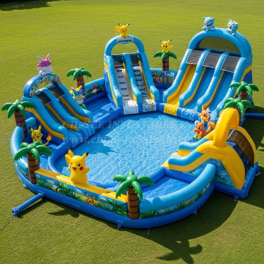 Pool3-352 Pokemon Theme Pool Water Park