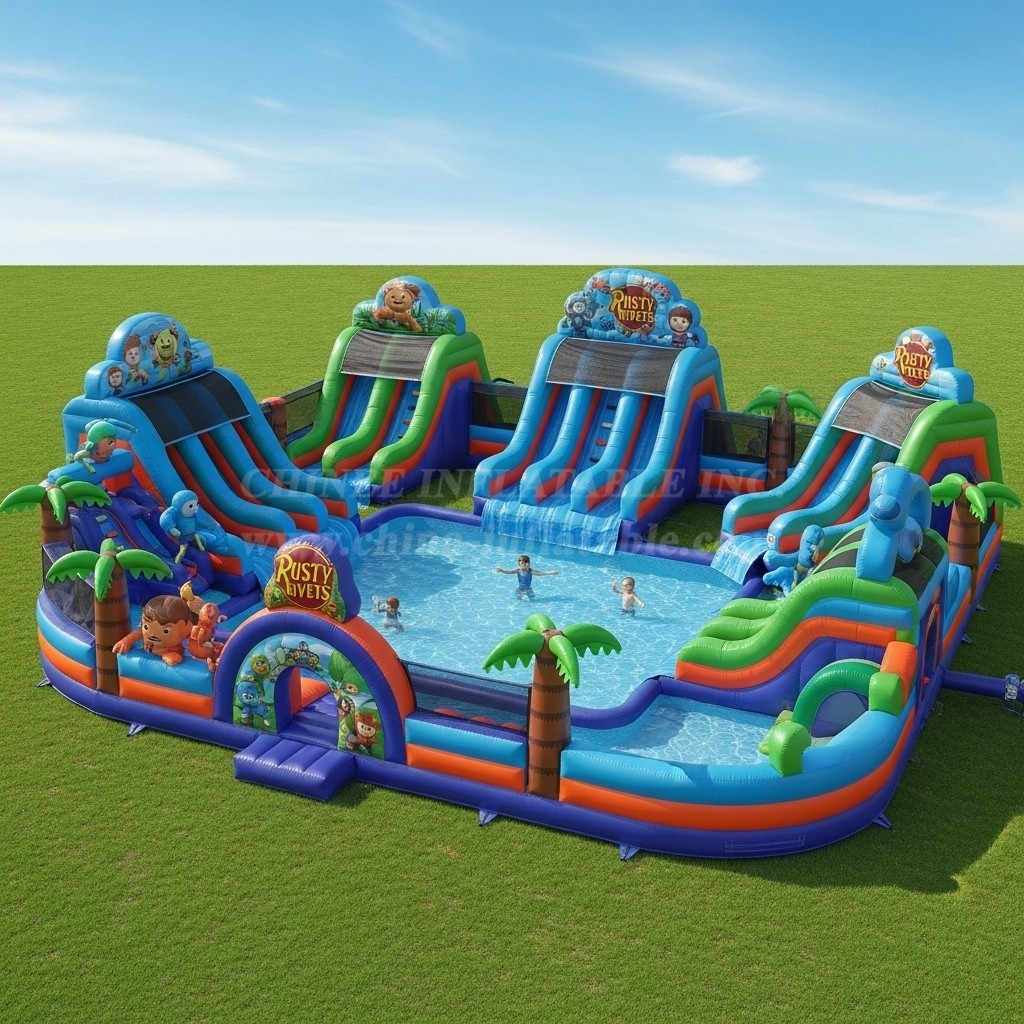 Pool3-362 Rusty Rivets Theme Pool Water Park