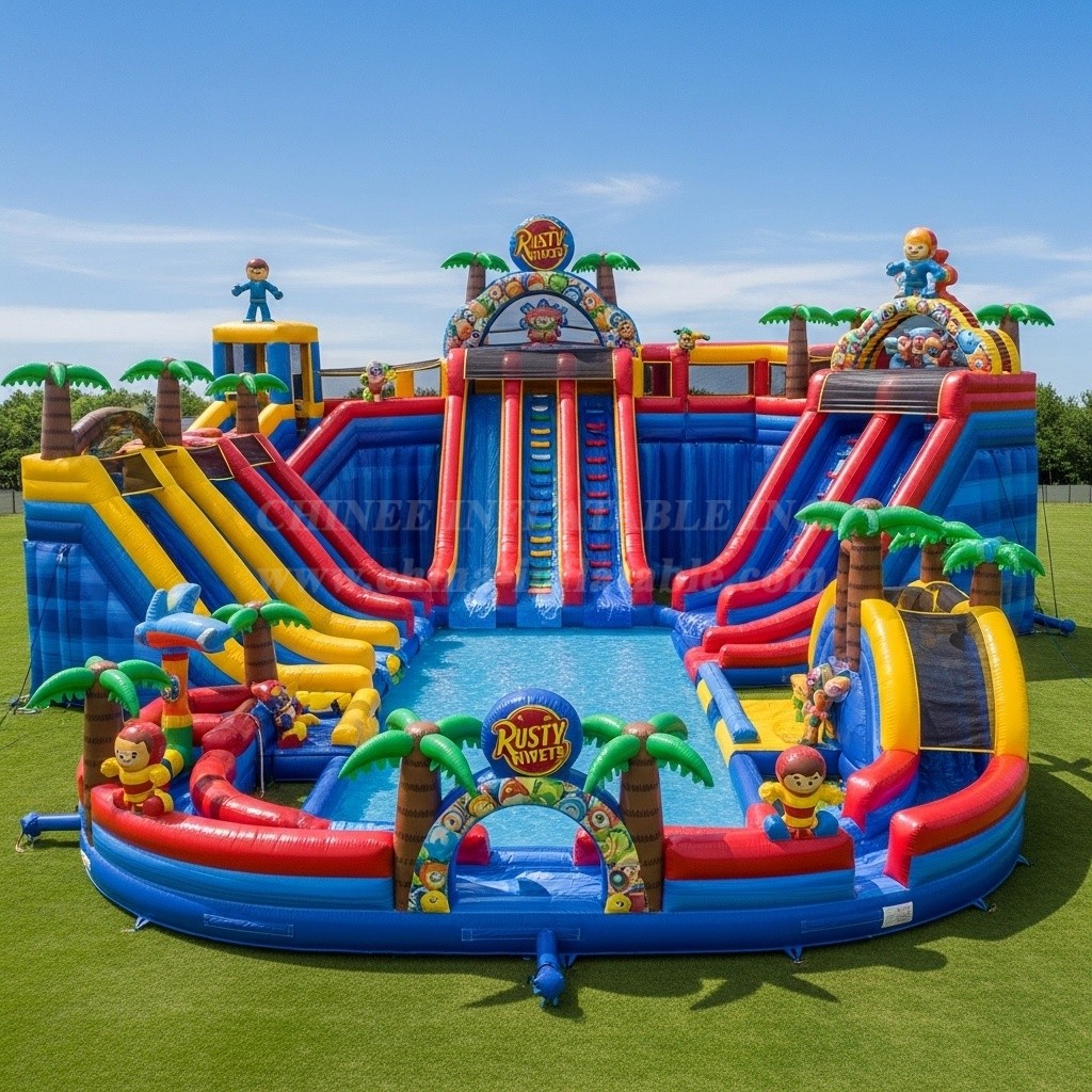 Pool3-363 Rusty Rivets Theme Pool Water Park