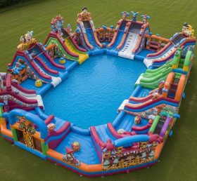 Pool3-392 The Flintstones Theme Pool Water Park