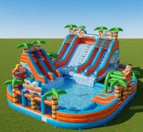 Pool3-393 The Flintstones Theme Pool Water Park