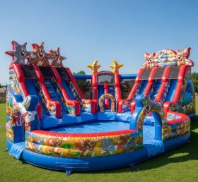 Pool3-415 Tom And Jerry Theme Pool Water Park