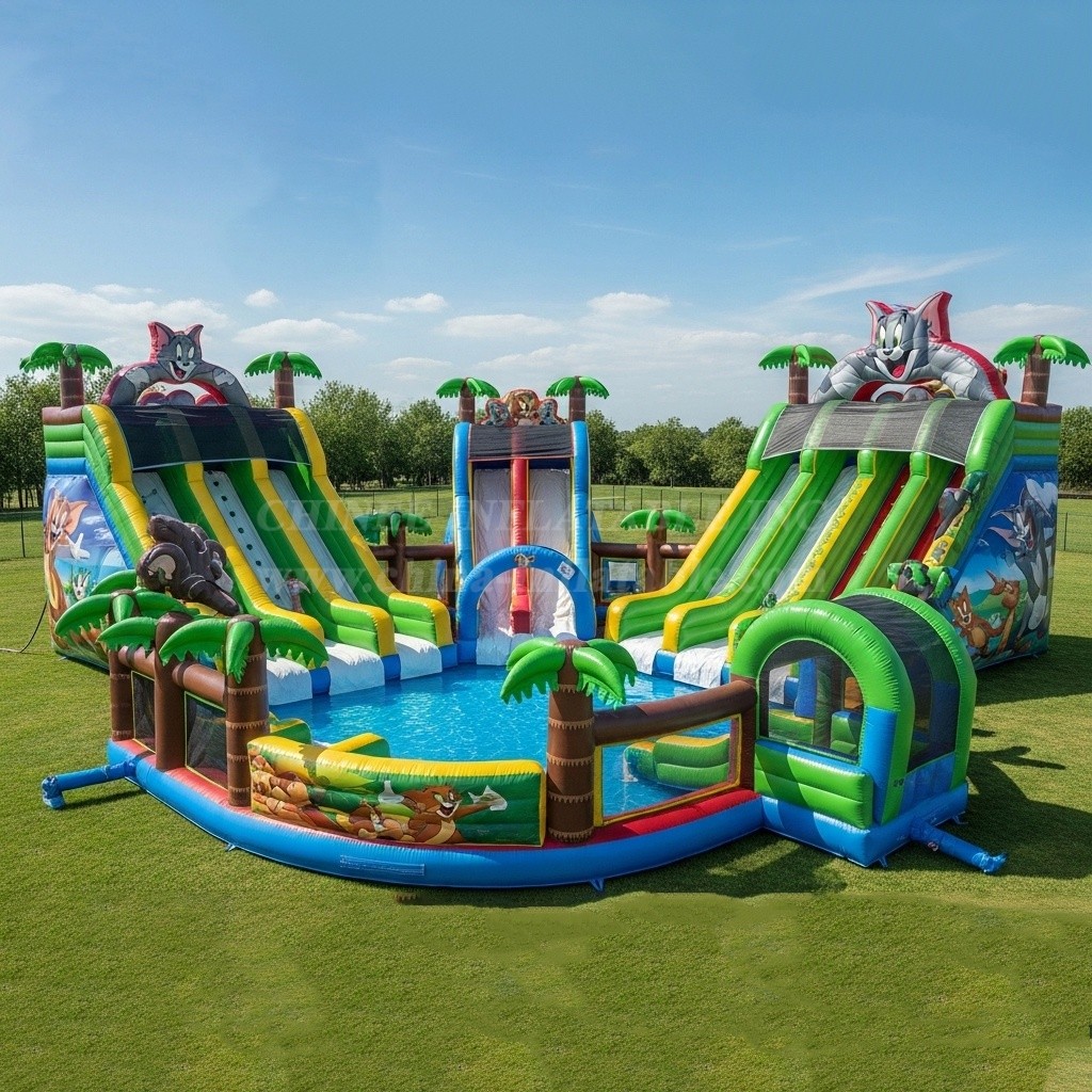 Pool3-416 Tom And Jerry Theme Pool Water Park