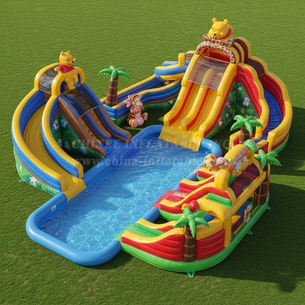 Pool3-422 Winnie The Pooh Theme Pool Water Park