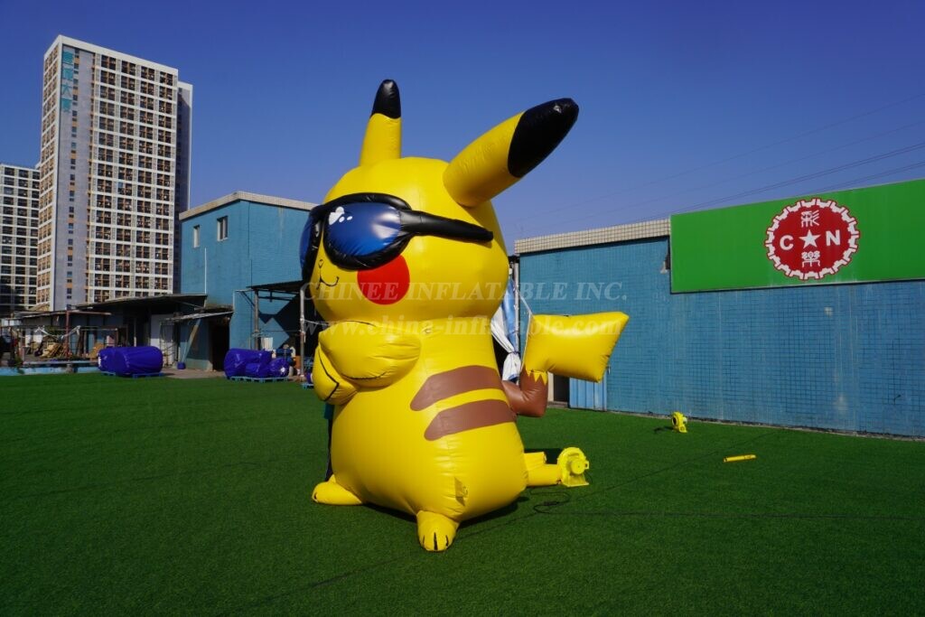Cartoon3-245 Pikachu Sunglasses Inflatable Model Product