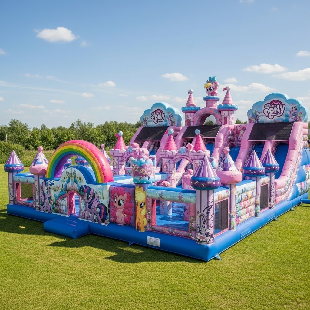 GF2-336 My Little Pony Theme Inflatable Park