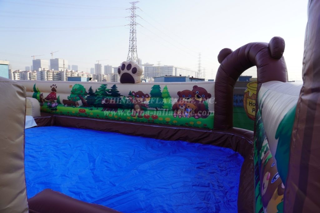 Pool3-430 Bear Theme Pool Water Park