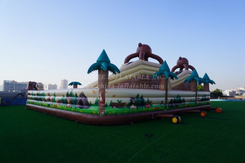 Pool3-430 Bear Theme Pool Water Park