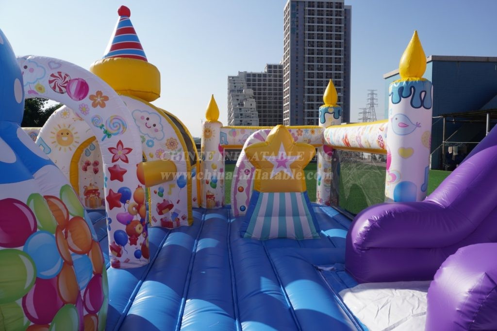 GF2-352 Birthdays Theme Inflatable Park