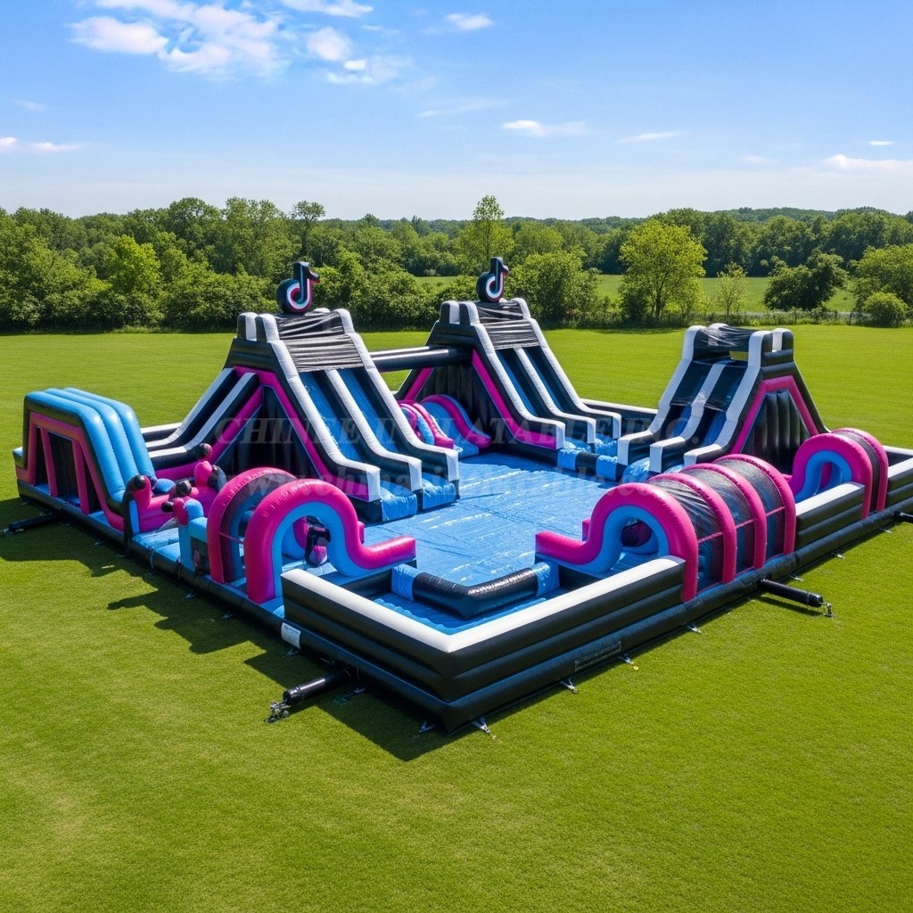 Pool3-536 TikTok Theme Pool Water Park