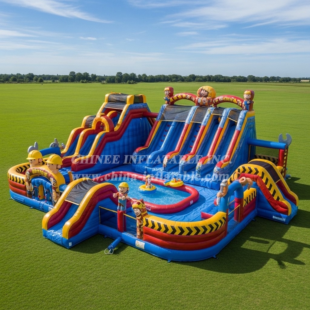 Pool3-579 Bob the Builder Theme Pool Water Park