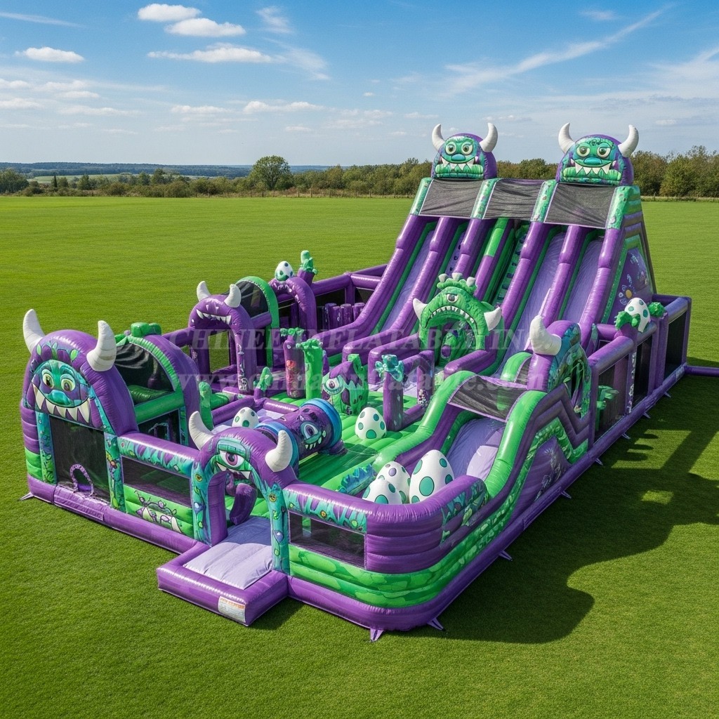 T6-6516 Monster Theme Inflatable Funcity