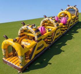 T7-3712 Bee Theme Inflatable Obstacle Course