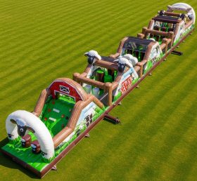T7-3998 Sheep Theme Inflatable Obstacle Course