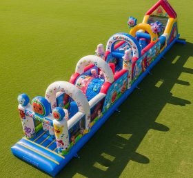 T7-4148 Cocomelon Theme Inflatable Obstacle Course