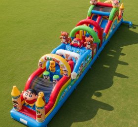 T7-4151 Crayon Shin Chan Theme Inflatable Obstacle Course