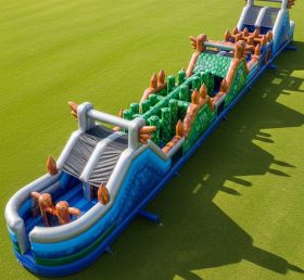 T7-4206 How to Train Your Dragon Theme Inflatable Obstacle Course