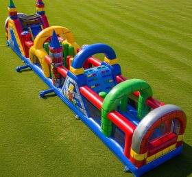 T7-4212 Lego Theme Inflatable Obstacle Course
