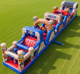 T7-4292 One Piece Theme Inflatable Obstacle Course