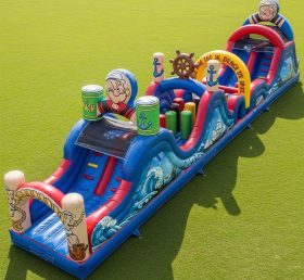 T7-4318 Popeye Theme Inflatable Obstacle Course
