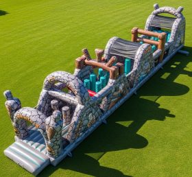T7-4403 The Flintstones Theme Inflatable Obstacle Course