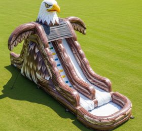T8-5561 Eagle Theme Inflatable Water Slide