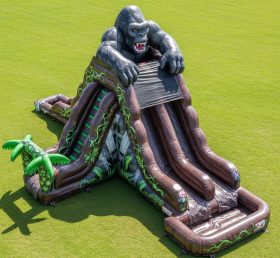 T8-7277 King Kong Theme Inflatable Water Slide