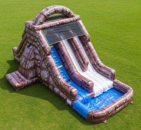 T8-7431 Rusty Rivets Theme Inflatable Water Slide