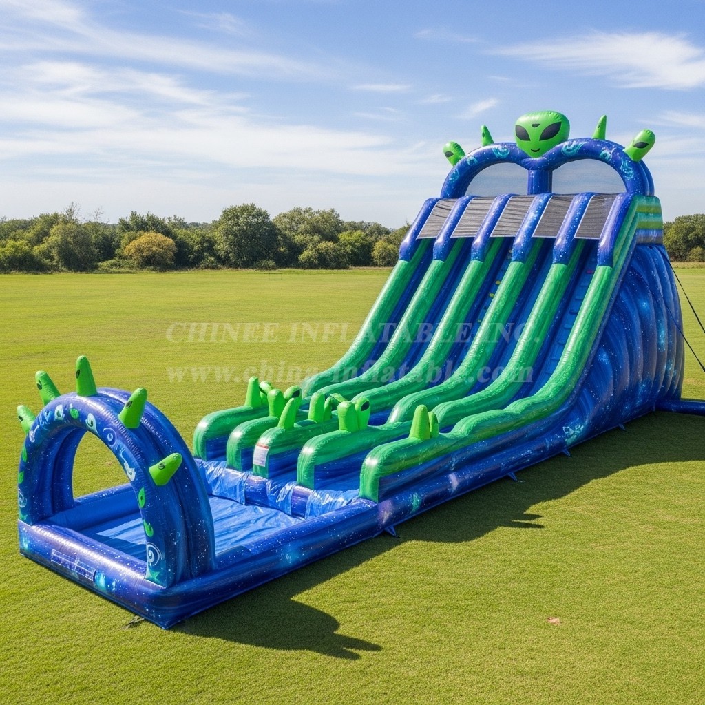 T8-7623 Alien Theme Giant Slide