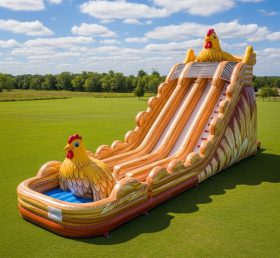 T8-7637 Chicken Theme Giant Slide