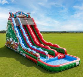 T8-7642 Christmas Theme Giant Slide