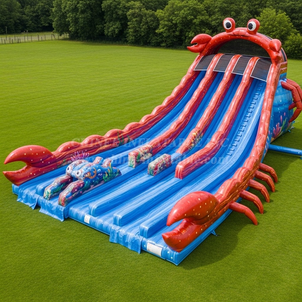 T8-7648 Crab Theme Giant Slide