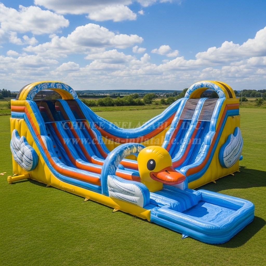 T8-7660 Duck Theme Giant Slide