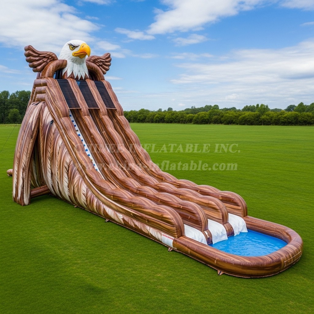 T8-7661 Eagle Theme Giant Slide