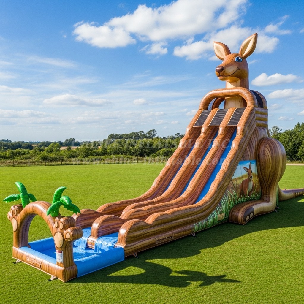T8-7681 Kangaroo Theme Giant Slide