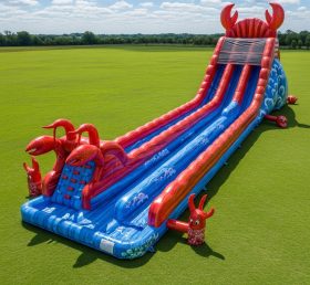 T8-7684 Lobster Theme Giant Slide